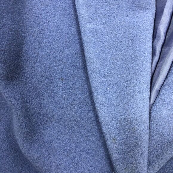 Lord & Taylor Vintage Wool Blazer Blue Womens Size 12 - Picture 4 of 9